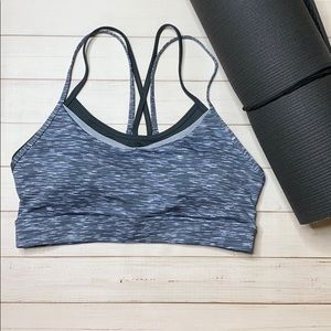Zyia Active Sage Luxe Strappy Bra- sports bra